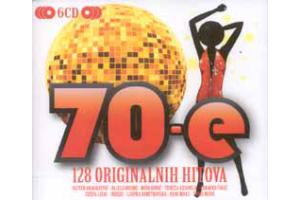 70-e - 128 originalnih hitova  Oliver, Bijelo Dugme, Ljupka, Mi