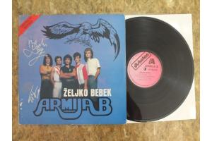 BEBEK - Zeljko Bebek - ARMIJA B - SIGNIERT (LP)